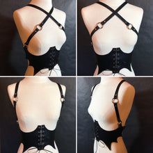 Load image into Gallery viewer, Horror Queen Corset Harness