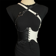 Load image into Gallery viewer, Chimera Horror Queen Corset Harness