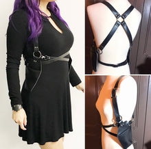 Load image into Gallery viewer, Coffin Holster Harness with Cross Strap